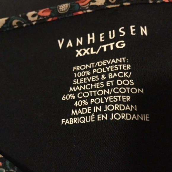 Van Heusen Woman Top pattern design front size XXL - Picture 6 of 6